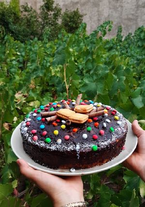 عکسی از دستور کیک پای سیب