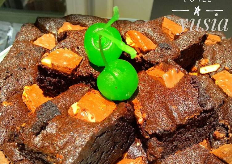 Brownies putel / chocolate brownies