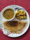 Leftover Rice Dosa