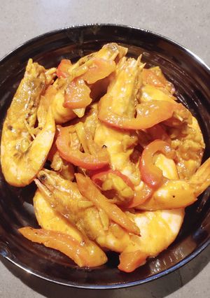 A picture of Sautéed Shrimps.