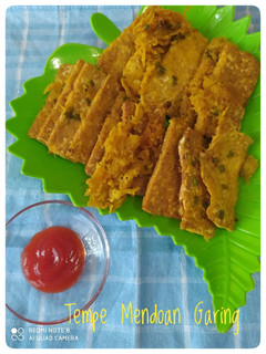 Foto resep Tempe Mendoan Garing