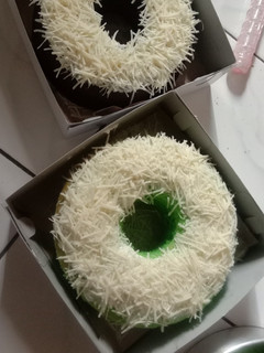 Foto resep Bolu pandan santan
