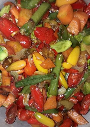 Foto resep Oseng kulit melinjo khas wonogiri