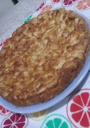 Una foto de Torta de manzana