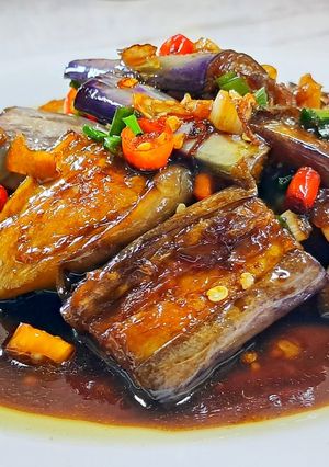 Foto resep Tumis Terong Kecap Pedes