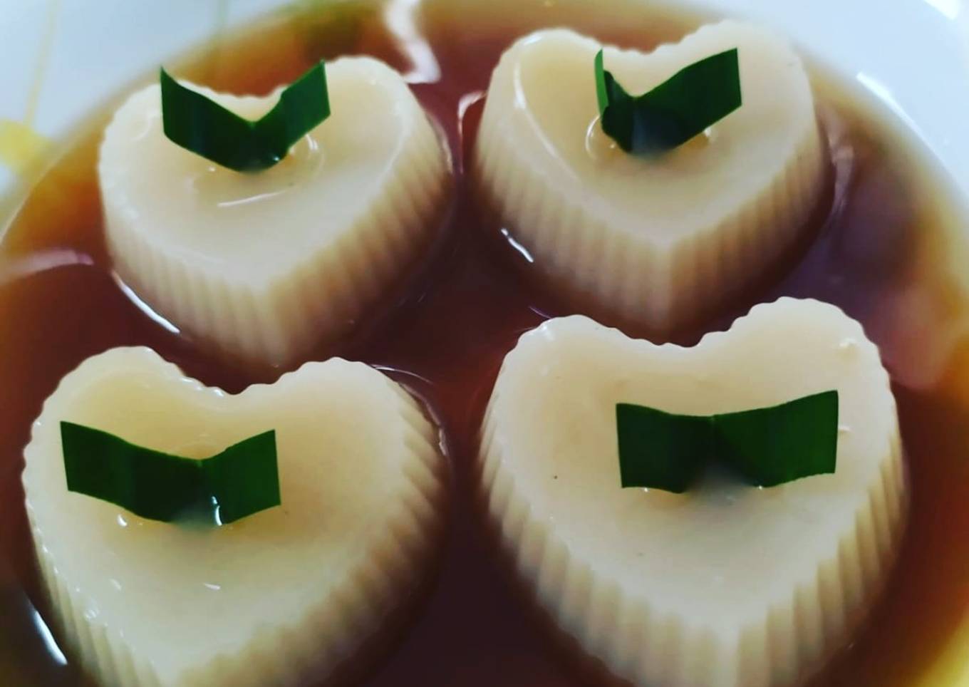 Kembang tahu kuah jahe (Tahwa)