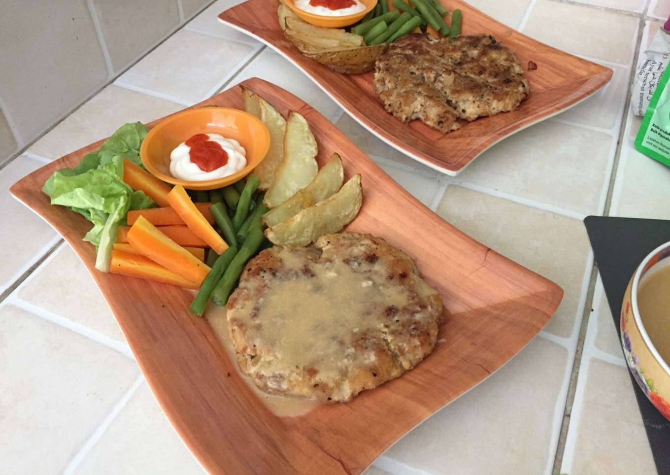 Steak babi ala rumahan