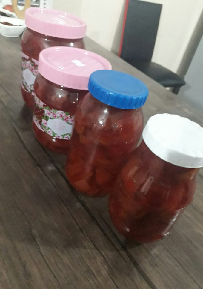عکسی از دستور مربای به