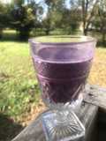 Smoothie de fresas y blueberries