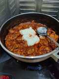 Chicken Pörkölt (Hungarian paprika stew)