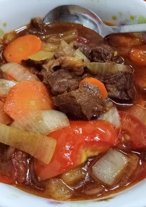 番茄紅燒牛肉-速成版 的食譜成品照片
