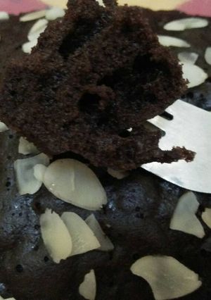 Foto resep Brownies Kukus 3 Sendok Rice Cooker (Magic Com) 🍮