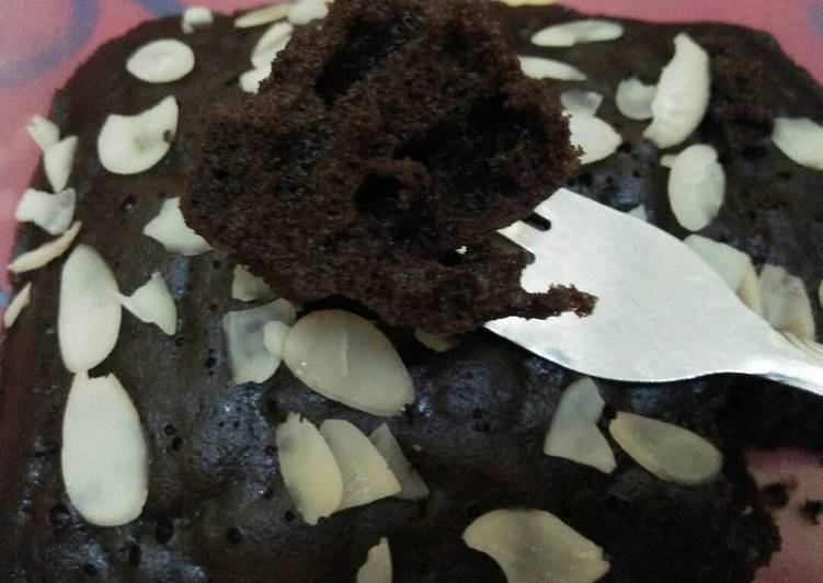 Cara mudah mengolah Brownies Kukus 3 Sendok Rice Cooker (Magic Com) 🍮, Sempurna