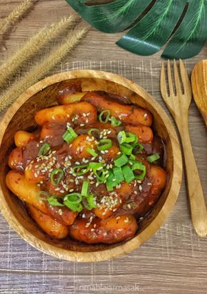 Foto resep Tteokbokki saos BBQ