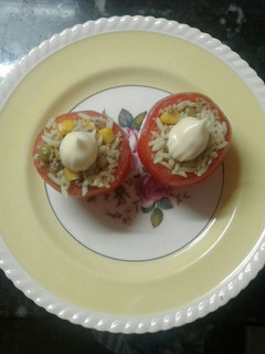 Una foto de Tomates rellenos