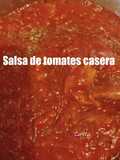 Salsa de tomates casera a mi manera😊🍅