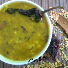 Panchkuti Dal (Jain recipe) A picture of Panchkuti Dal (Jain recipe).