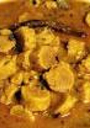 A picture of Gatte ki sabji.