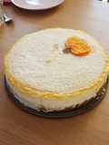 Cheesecake orange spéculoos