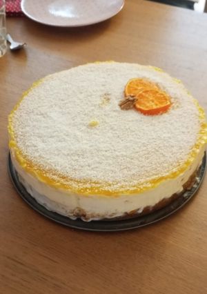 Une photo de Cheesecake orange spéculoos
