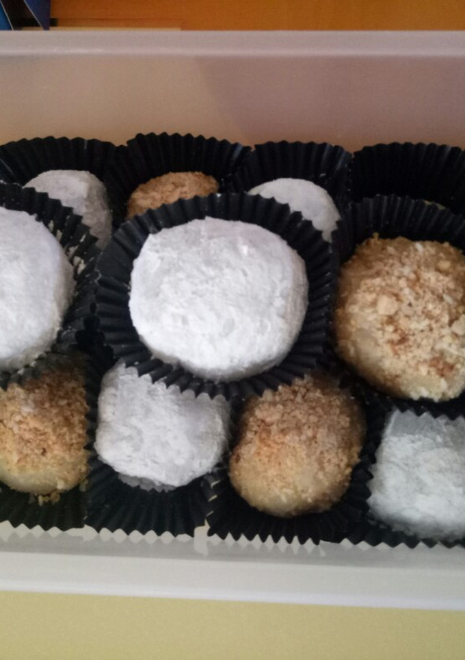 Foto resep Mochi homemade 2 versi