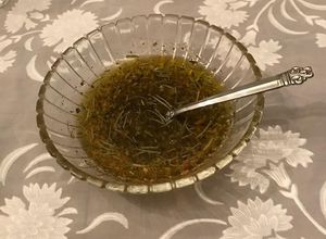 Una foto de Aceite para tomar con pan como en el Italianni’s