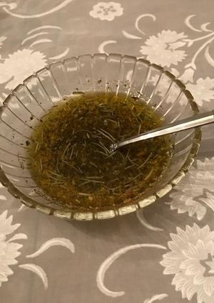 Una foto de Aceite para tomar con pan como en el Italianni’s