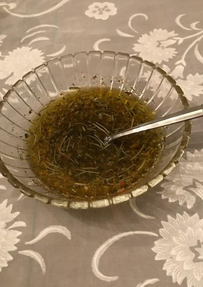 Una foto de Aceite para tomar con pan como en el Italianni’s