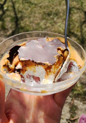 Túró desszert recept fotója