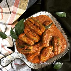 A picture of Parwal (Pointed Gourd) Ghee Roast.