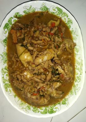 Foto resep Usus Dan kepala ayam kecap