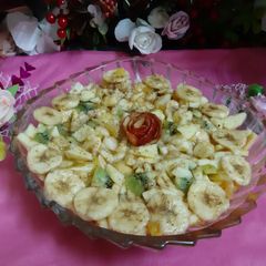 A picture of Fruits Chaat.😋😋😋.