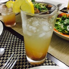 A picture of Lemonade with the twist of Tamarind.