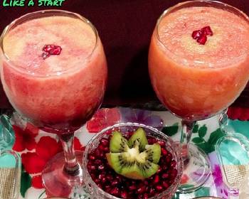 Popular Recipe Pomegranate   kiwi juice Delicious Simple