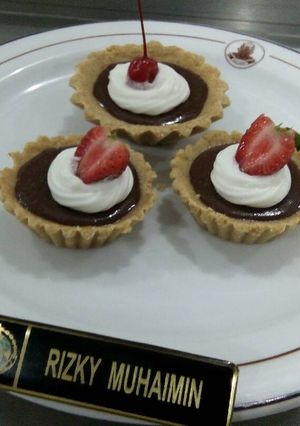 Foto resep Pudding Chocolate Pie (No Bake/Unbake)