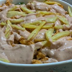 A picture of BBQ Rice.