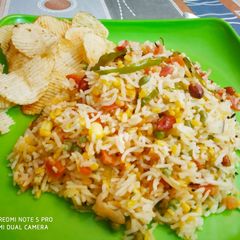 Maggi Magic Masala Rice A picture of Maggi Magic Masala Rice.