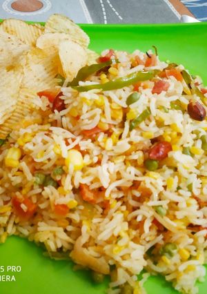 A picture of Maggi Magic Masala Rice.