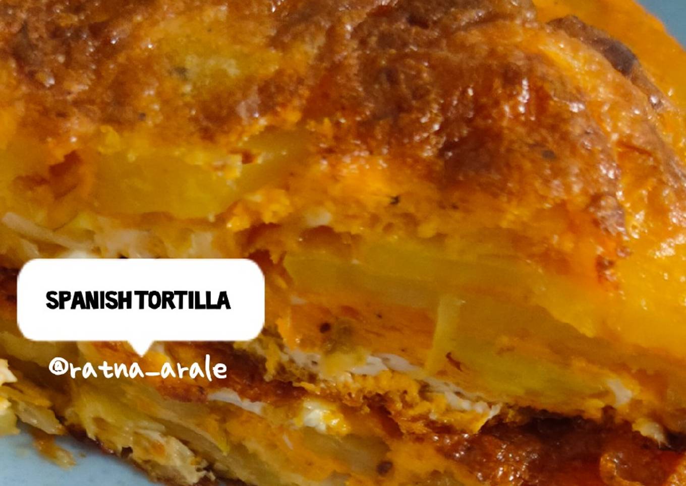 Spanish Tortilla (telor kentang goreng)