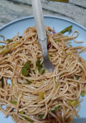 A picture of Veg Noodles.