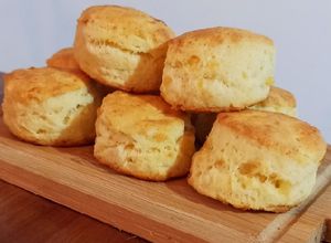 Una foto de Scones de queso súper fáciles