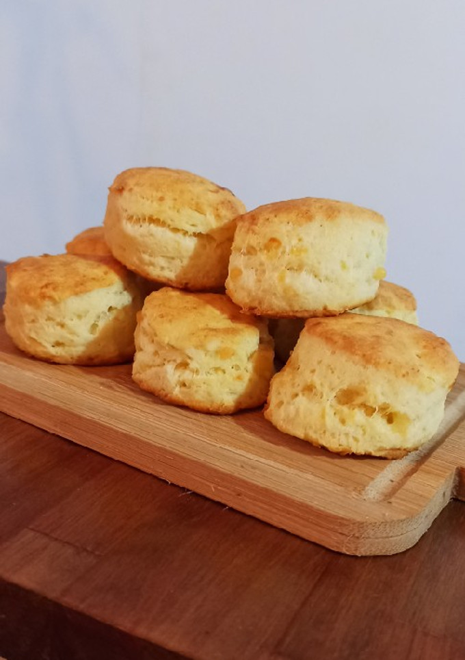 Una foto de Scones de queso súper fáciles