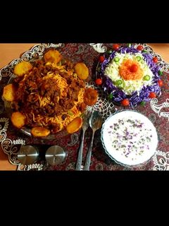 عکسی از دستور ماکارونی مخصوص