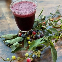 A picture of Blueberry Juice.