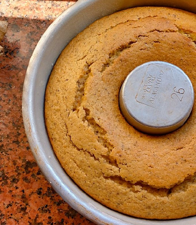 Una foto de Budín de naranja vegan 🤗🤗