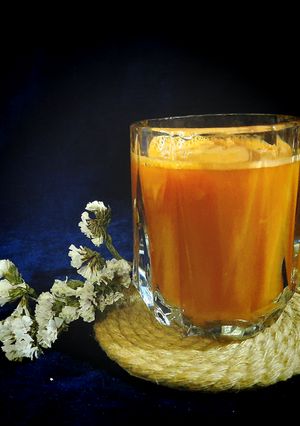 عکسی از دستور میکس آب هویج و زردک