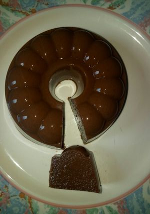 Foto resep Puding kulit roti energen coklat