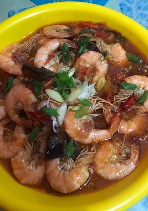 Foto resep Udang saos padang