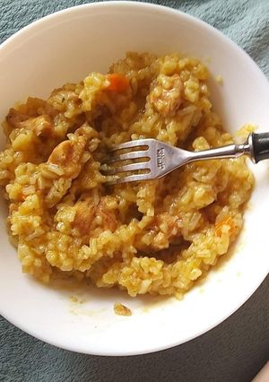 Zdjęcie przepisu Mój pomysł na risotto.