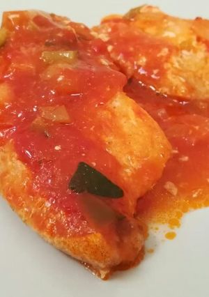 Foto principal de Bacalao con salsa tomate